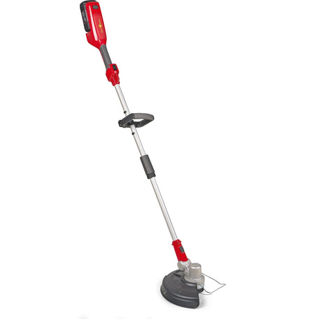Wolf-garten batteri græstrimmer Lycos 40 300 t 30cm se (rød grå, batteri inkluderet)