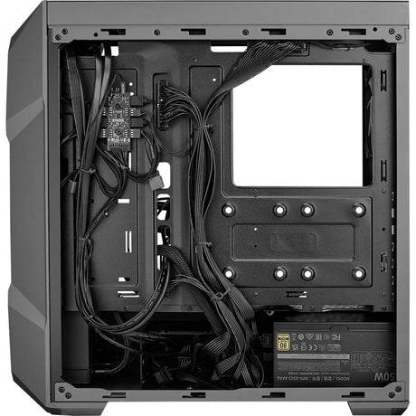 Cooler Master TD500 Max Midi Tower-hus (Gunmetal | 2x USB-A | 1x USB-C | RGB | Hærdet glas)