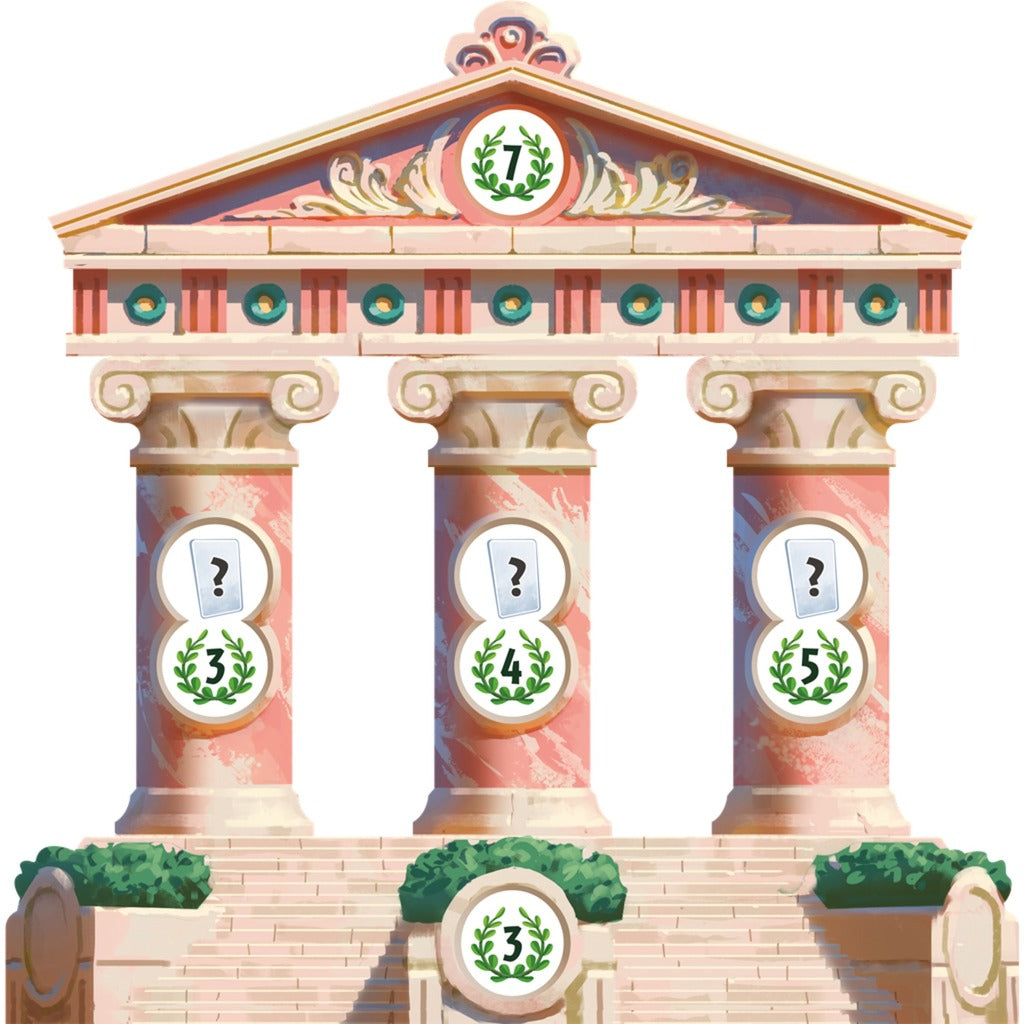 Asmodee 7 wonders: arkitekter brætspil (hollandsk, 2 - 7 spillere, 25 minutter, fra 8 år)