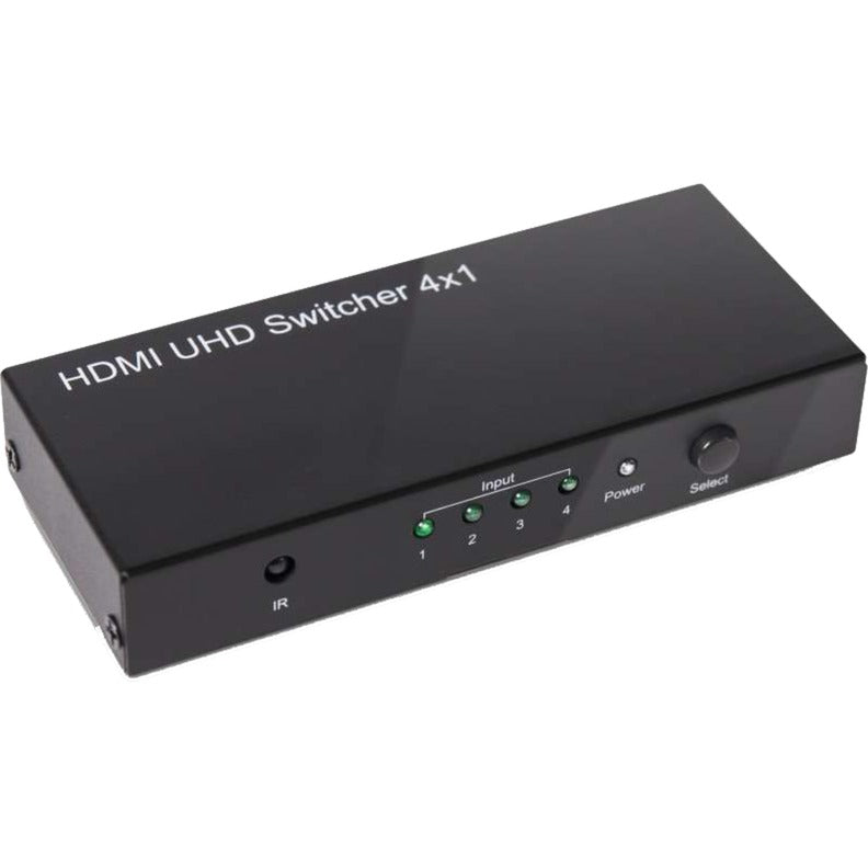Club 3D HDMI 2.0 UHD Switchbox 4 Ports Adapter (sort, CSV-1370)