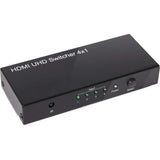 Club 3D HDMI 2.0 UHD Switchbox 4 Ports Adapter (sort, CSV-1370)