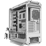 Vær stille! Silent base 802 midi tårnhus (hvid | 2x USB-A | 1x USB-C)