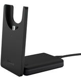 Jabra evolve2 55, inkl. opladerstand on-ear headset (sort, stereo, uc, usb-a, link380a)