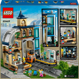 Lego ® city centralstation, byggelegetøjssæt - 60469