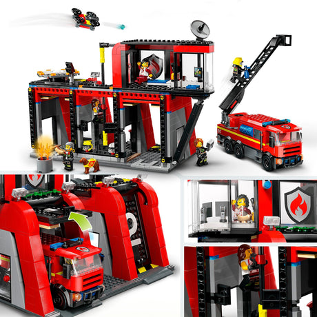 Lego city brandstation og brandbil - 60414