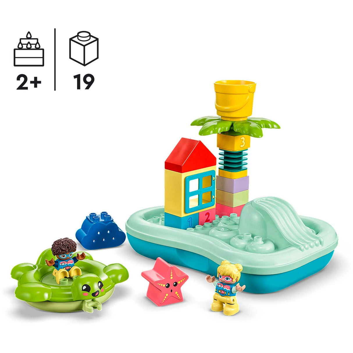 Lego Duplo - byggelegetøj til vandland (10989)