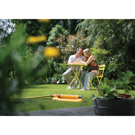 Hozelock 2976 oscillerende sprinkler pro 230 m² (gul)