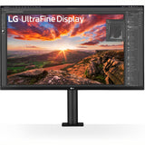 LG Ergo IPS-skærm med USB Type-C 31.5 4K UHD (sort, 2x HDMI, 1x Display Port)