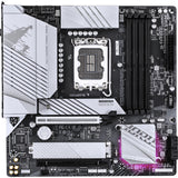 Gigabyte B760M AORUS Elite WiFi 6E Gen5 Socket 1700 bundkort (hvidt, RAID, 2,5 GB-LAN, WiFi 6E, BT 5.3, lyd, µATX)