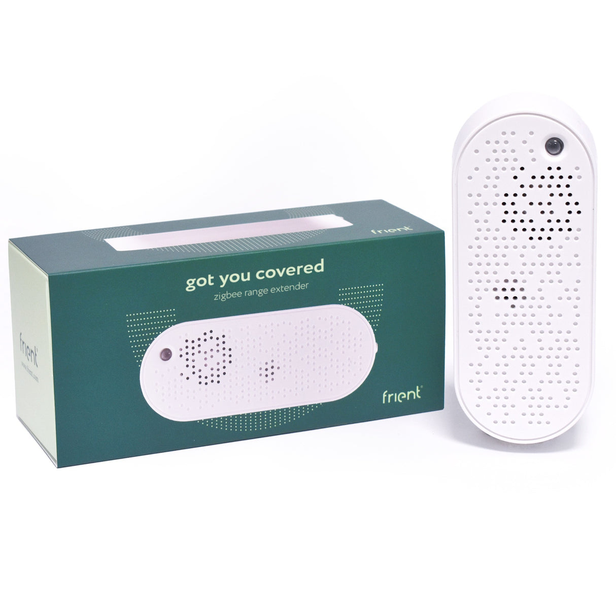 Frient zigbee range extender eu mesh adgangspunkt (hvid, zigbee 3.0)