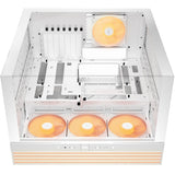 Vær stille! lys base 600 lx midi tårnhus (hvid | 2x USB-A | 1x USB-C | RGB | hærdet glas)