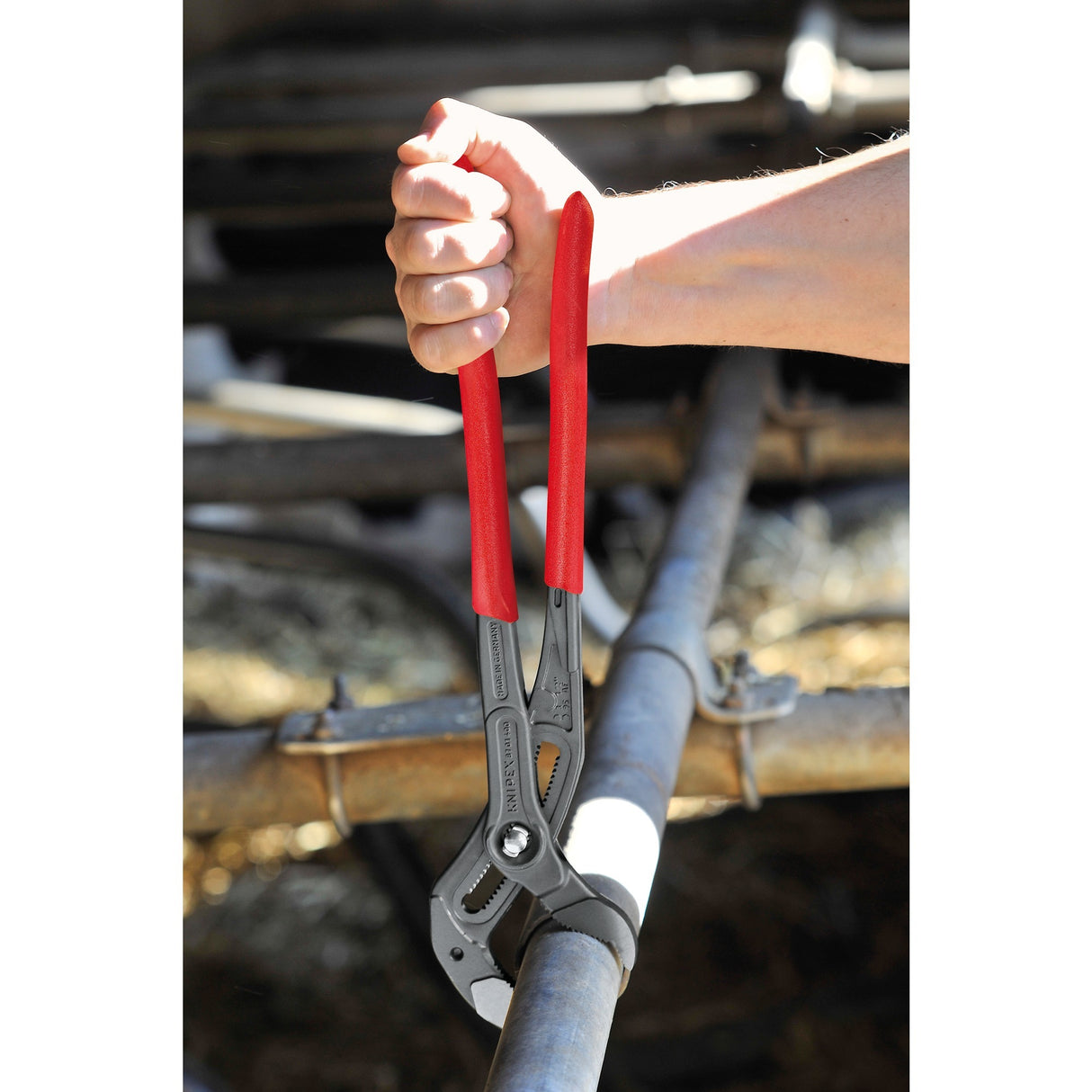 Knipex Cobra XL vandpumpetang 8701400 Svensk vandpumpetang (rød)