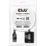 Club 3D Displayport 1.1 til VGA aktiv adapter (sort)