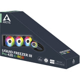 Arctic Liquid Freezer III Pro 420 A-RGB Vandkøling (sort, 4-pin PWM blæserstik)