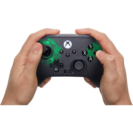 Powera Fusion Pro trådløs controller til Xbox Series X|S med Lumectra (Sort, RGB, Xbox Series X|S, Xbox One, PC)