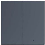 Aqara smart wall switch h1 dobbelt switch (antracit, zigbee 3.0, neutral ledning påkrævet)