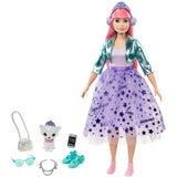 Barbie prinsesse eventyr - tusindfryd dukke