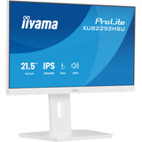Iiyama prolite xub2293hsu-w7 21.5 skærm (hvid (mat), HDMI, skærmport, 2x USB-A)