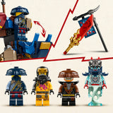 Lego ninjago 71843 rogue's mech drage rider