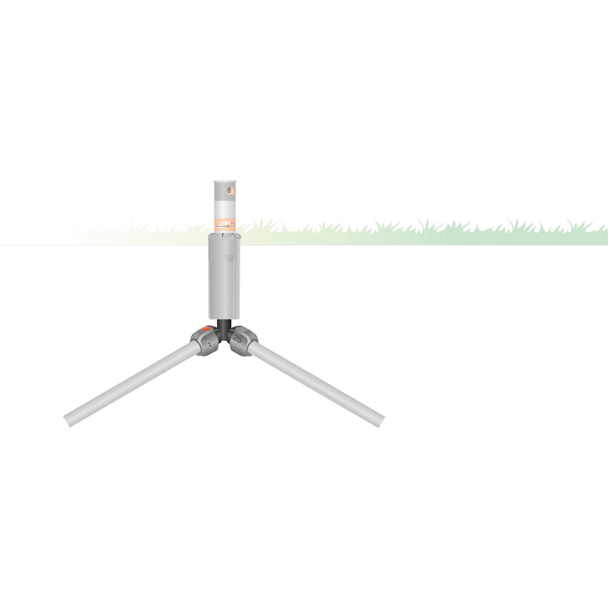 Gardena sprinklersystem - L-stykke 25mm x 1 2'' udvendigt gevind