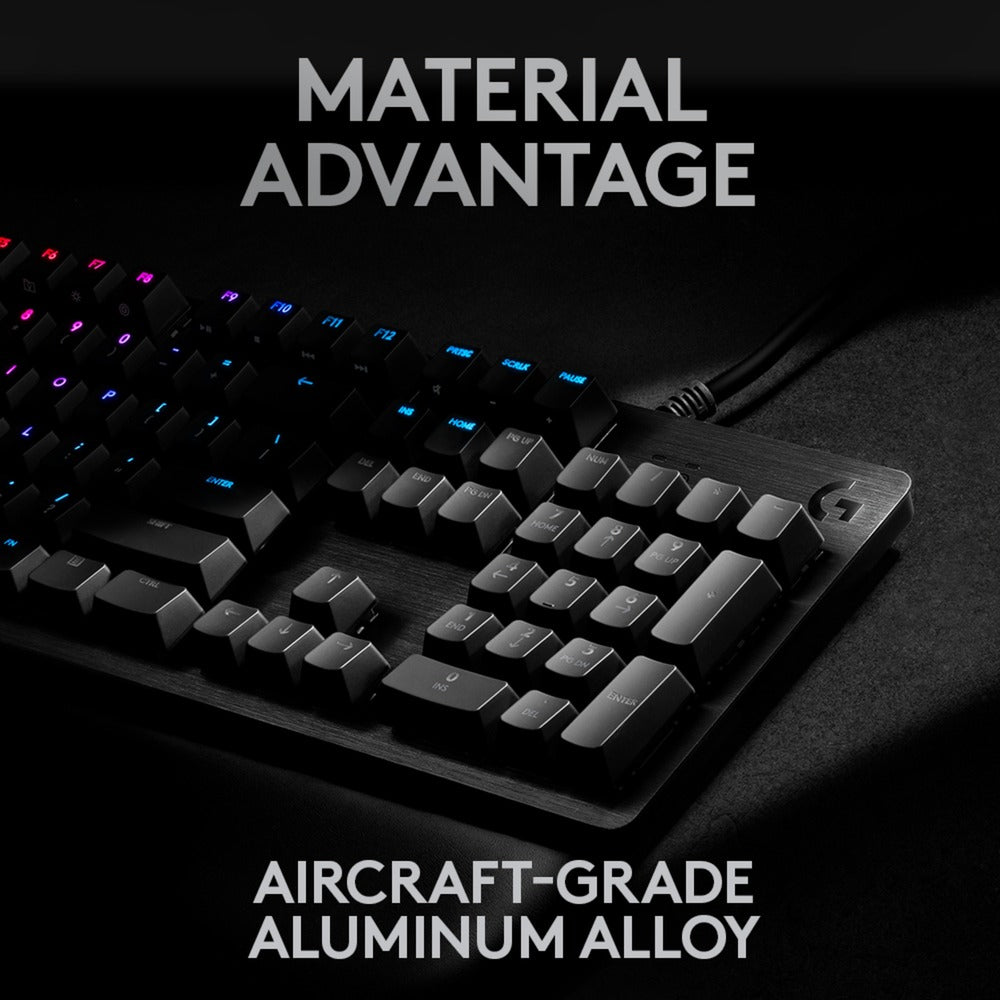 Logitech Logitech G512 Carbon LightSync RGB Mekanisk spiltastatur