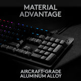Logitech Logitech G512 Carbon LightSync RGB Mekanisk spiltastatur