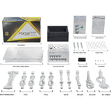 Seasonic focus-gx-750-v4 atx3.0 modulær 750 watt strømforsyning (hvid, 1x 12vhpwr, 2x pcie)