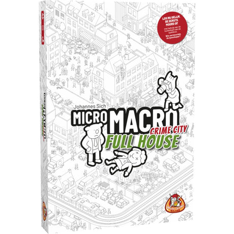 White goblin spil mikromakro: kriminalitet city fuldt hus brætspil (hollandsk, 1 - 4 spillere, 15 - 45 minutter, fra 12 år)