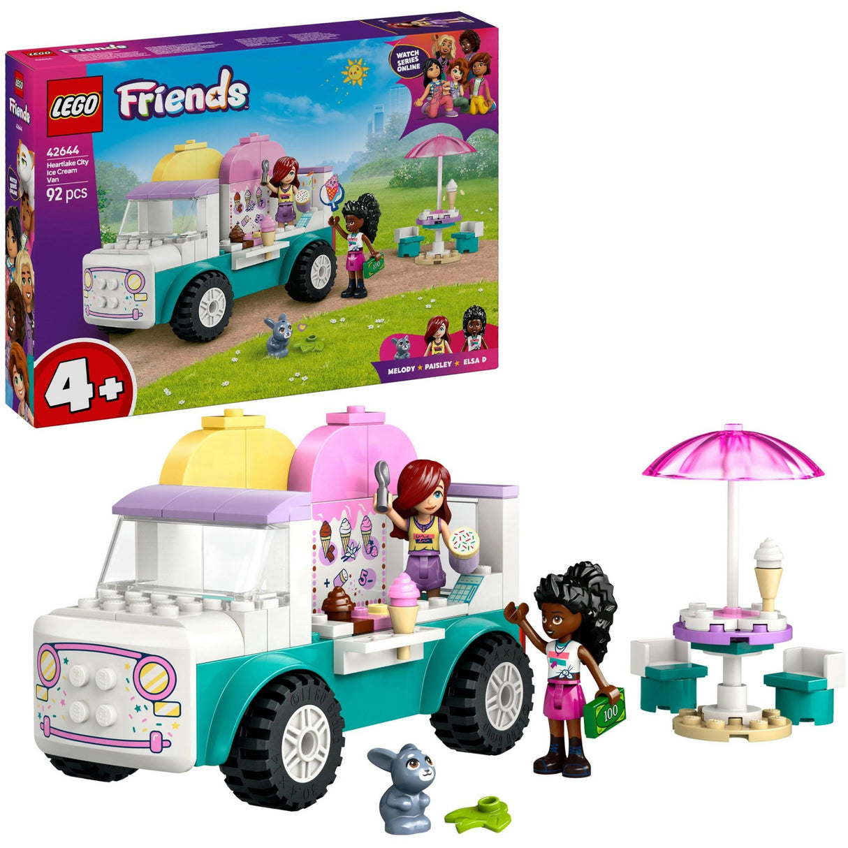 Lego friends heartlake city isbil kreativt legetøj - 42644