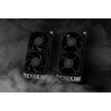 Ekwb ek-loop ventilator fpt 120 kabinet ventilator (sort, 120 x 120 x 27 mm, pwm)