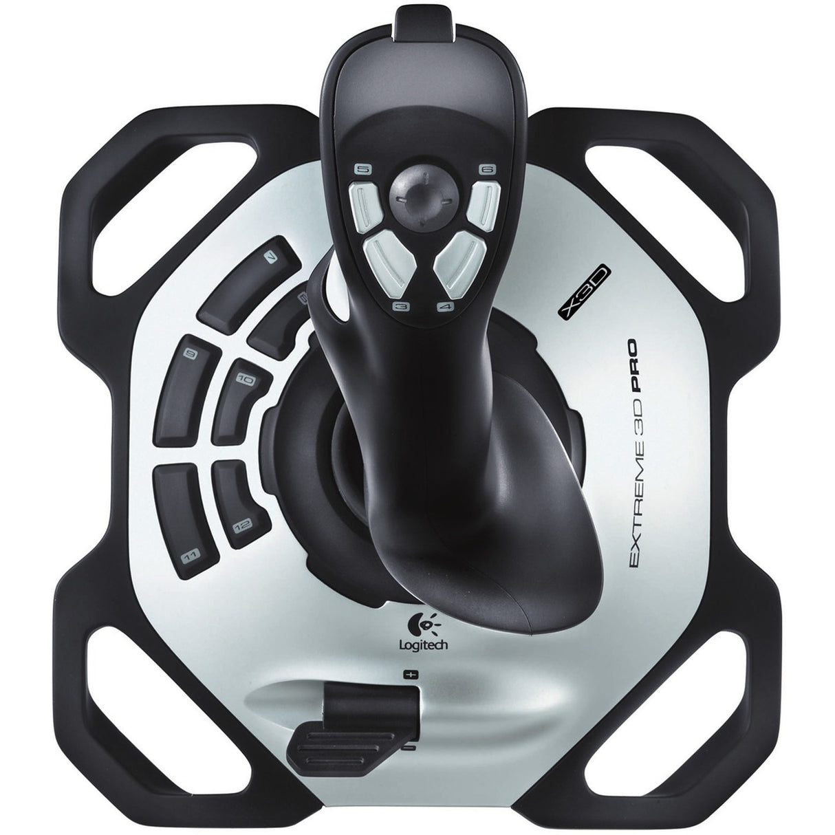 Logitech G Extreme 3D Pro Joystick (sort sølv)