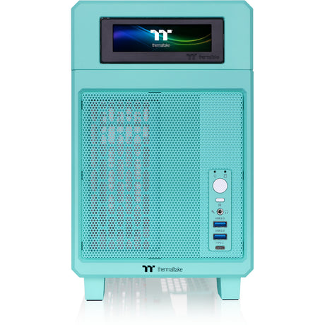 Thermaltake tr100 mint strawberry mini tower behuizing (mint bes | 2x usb-a | 1x usb-c)