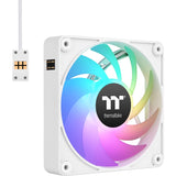 Thermaltake ct120 ex argb sync pc køleventilator sne (3-fan pakke) kuffertventilatorer (hvide, 3 stykker, 120 x 120 x 25 mm, pwm)