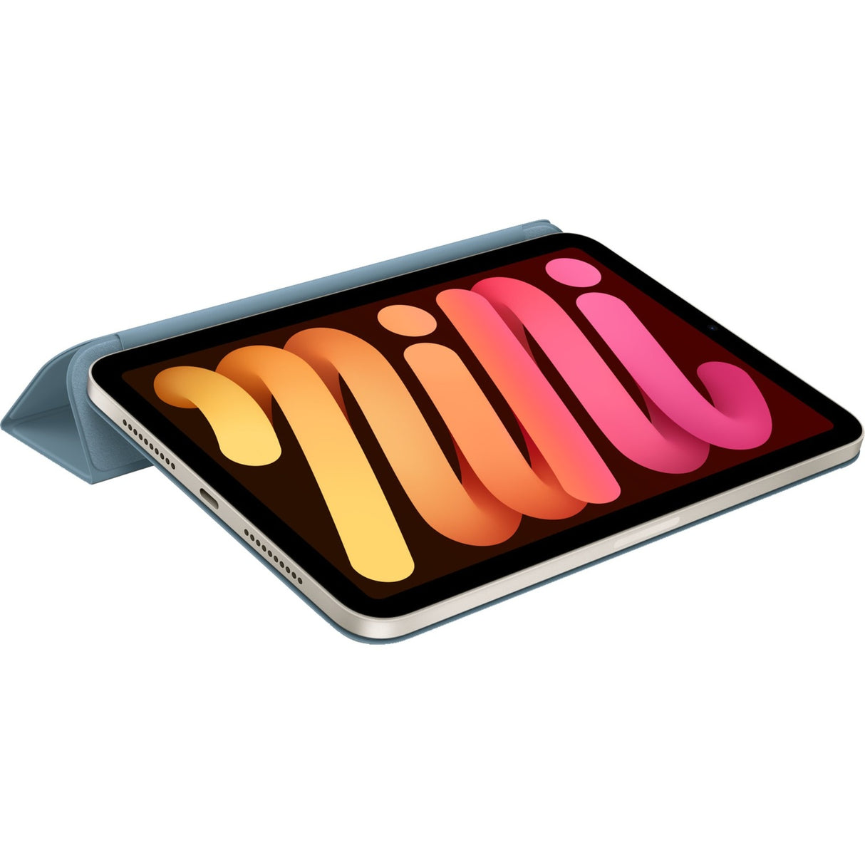 Apple smart folio til ipad mini (a17 pro) - denim tablettaske (blå)