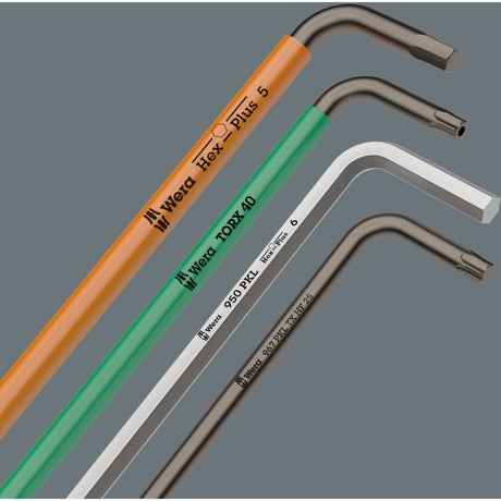 Wera sekskantnøglesæt torx 967 9 tx xl multicolour 1 (9-delt, torx t8 til t40)