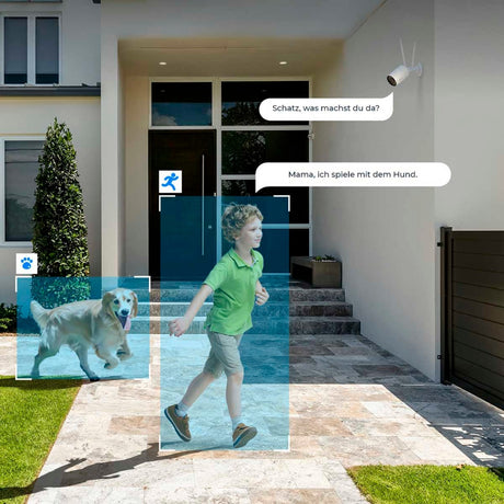 Reolink w330 series - sikkerhedskamera - 4k ultra hd - wi-fi 6 - ip67