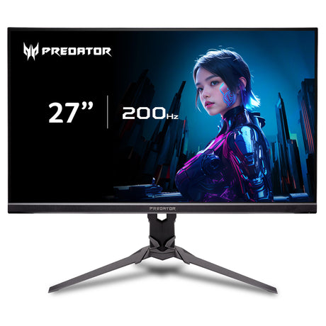 Acer predator xb273u x1 27 gaming-skærm (sort, 2x hdmi, 1x skærm, lyd, amd freesync, 200 hz)