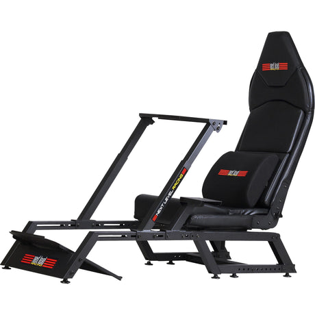 Næste niveau racing f-gt formel og gt simulator cockpit racing simulator (sort (mat))