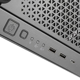 Silverstone RM51 rackhus (sort | 5h | 2x USB-A | 1x USB-C)