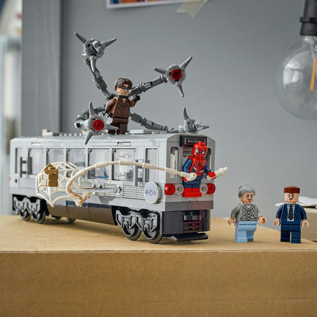 Lego® marvel spider-man vs. doc ock undergrundsbanescene - 76321