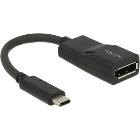 Delock USB-C > displayport-adapter (sort, dp alt-tilstand, 4k 60 hz)