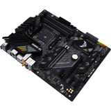 Asus Tuf Gaming B550-Plus WiFi II Socket AM4 bundkort (sort, RAID, GB-LAN, WiFi 6, BT, lyd, ATX)