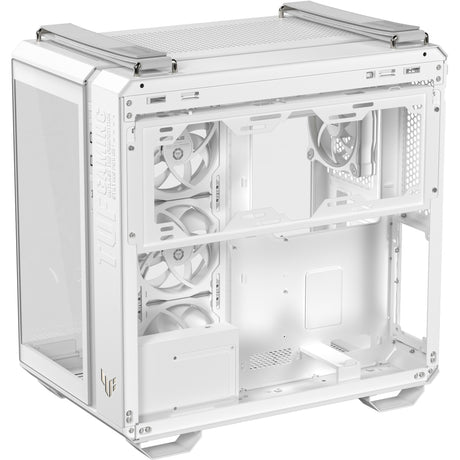 Asus tuf gaming gt502 horizon argb midi tårnhus (hvid | 3x usb-a | 1x usb-c | hærdet glas)