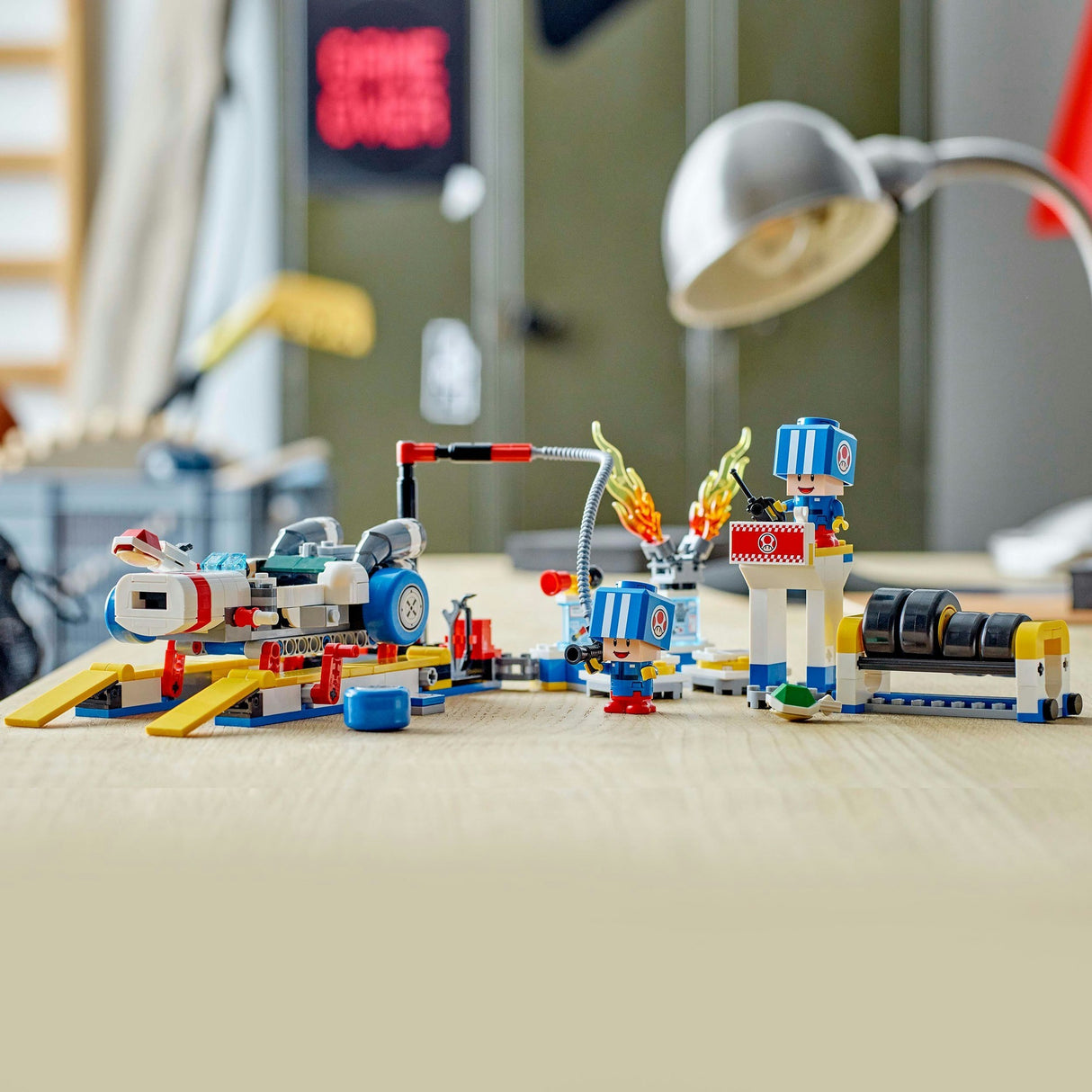 Lego super mario 72035 mario kart tudser garage