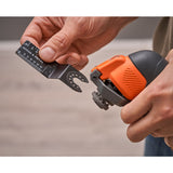 Black+decker 18v skruetrækker + 18v oscillerende multiværktøjsbundt (sort orange)