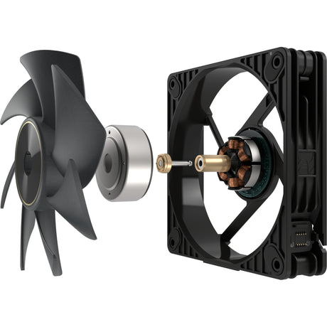 Asus proart pf120 blæser - triple pack case fans (sort, 3 styk, 120 x 120 x 28 mm, 3 styk)