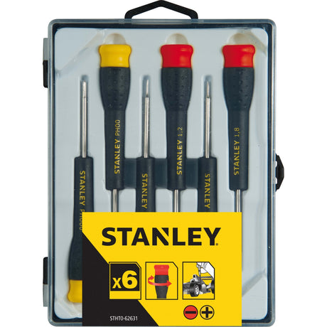Stanley præcisionsskruetrækkersæt (6 dele)