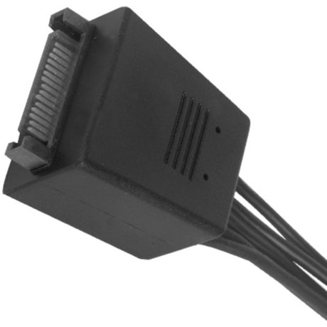 Silverstone sst-cp06-e4, 1x 15-benet SATA > 4x 15-benet SATA-kabel