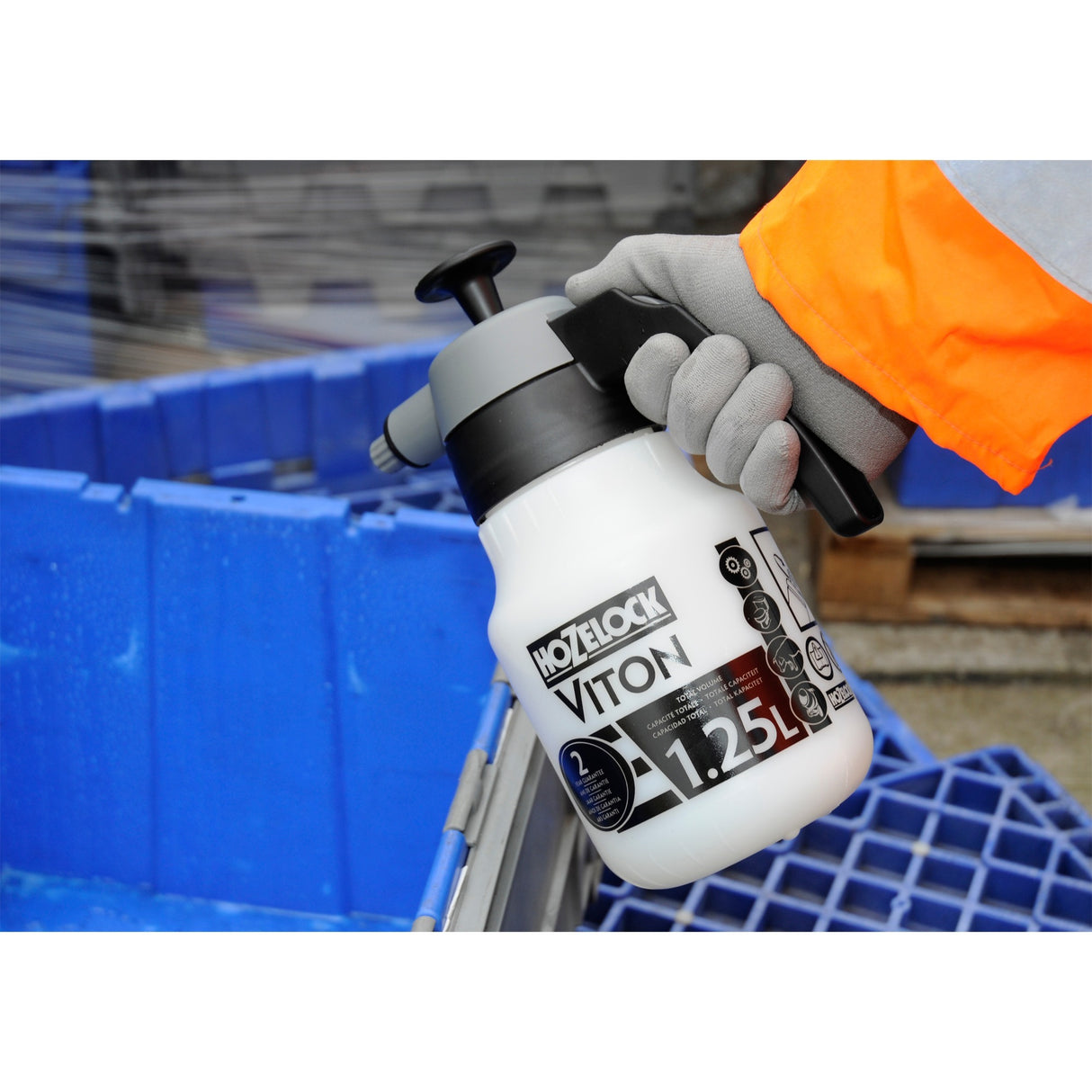 Hozelock 5102 tryksprøjte Viton (1,25 l)