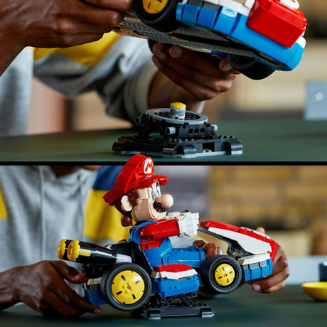Lego super mario 72037 mario kart mario og standard kart